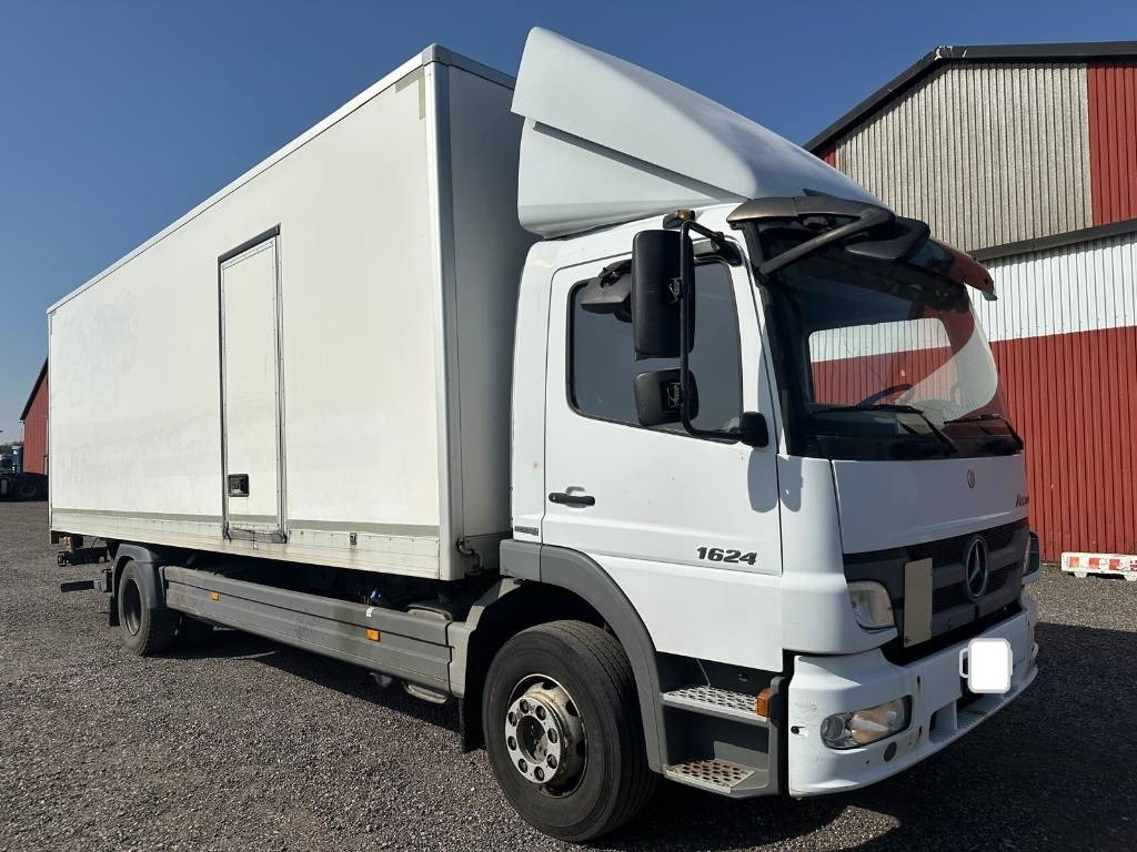 Mercedes-Benz 1624 serie 9580 - Камион фургон: снимка 1 Mercedes-Benz 1624 serie 9580 - Камион фургон: снимка 1