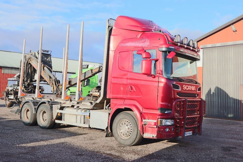 Scania R580 Serie 4087 - Камион за дърва: снимка 1 Scania R580 Serie 4087 - Камион за дърва: снимка 1