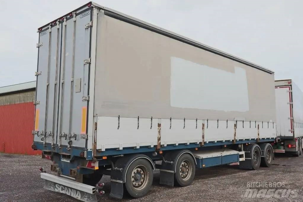 Tyllis 4SKSL Serie 6075 - Брезентово ремарке: снимка 4 Tyllis 4SKSL Serie 6075 - Брезентово ремарке: снимка 4
