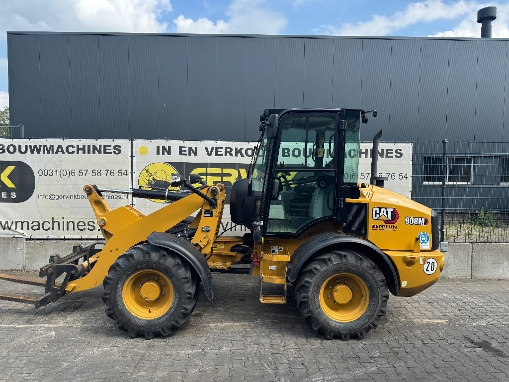 CAT 908 M - Колесен товарач: снимка 1 CAT 908 M - Колесен товарач: снимка 1