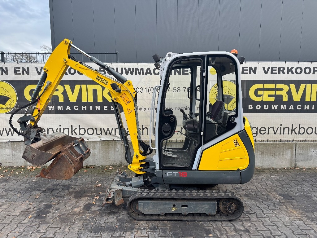 Wacker Neuson ET 18 - Мини багер: снимка 1 Wacker Neuson ET 18 - Мини багер: снимка 1