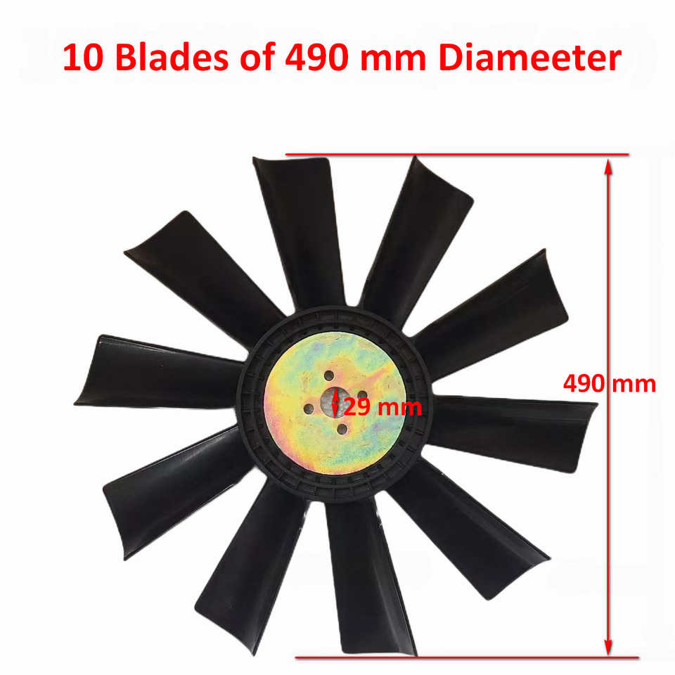 Qingdao Promising Engine Cooling Fan Blade for China Loader - Вентилатор за Колесен товарач: снимка 5 Qingdao Promising Engine Cooling Fan Blade for China Loader - Вентилатор за Колесен товарач: снимка 5
