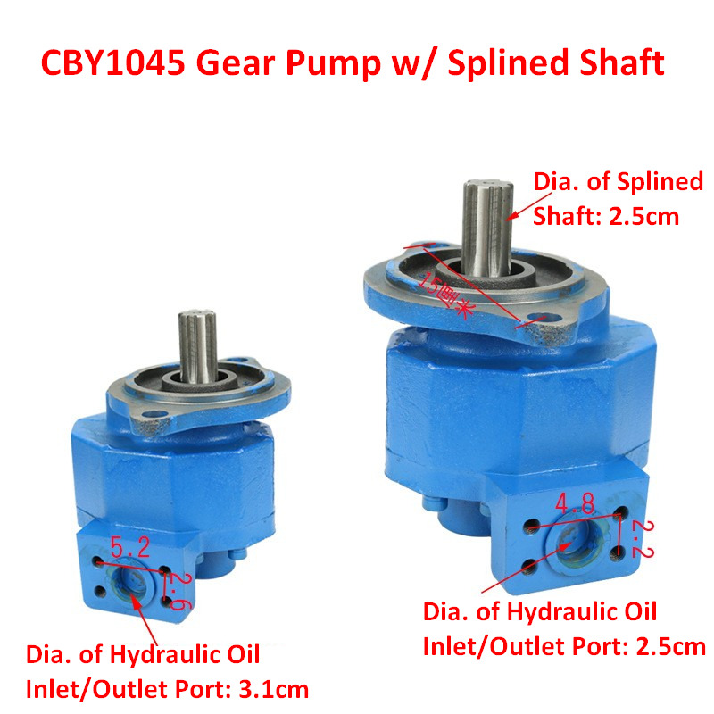 Нови Хидравлична помпа за Колесен товарач Qingdao Promising Hydraulic Gear Pumps for China Loader: снимка 6