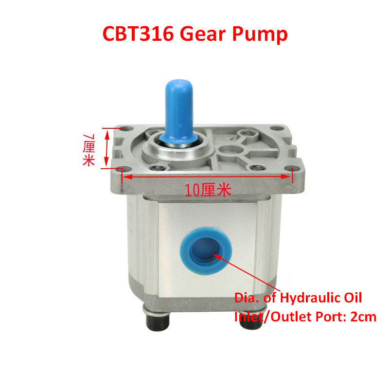 Нови Хидравлична помпа за Колесен товарач Qingdao Promising Hydraulic Gear Pumps for China Loader: снимка 8