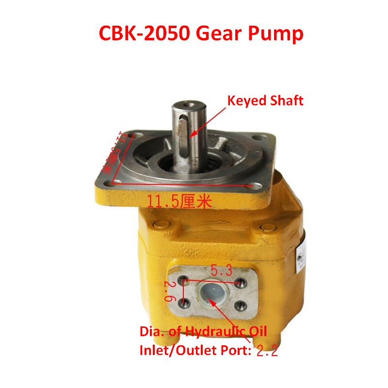 Нови Хидравлична помпа за Колесен товарач Qingdao Promising Hydraulic Gear Pumps for China Loader: снимка 9