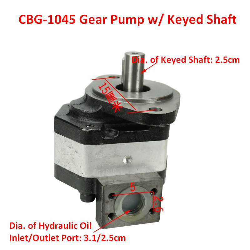 Нови Хидравлична помпа за Колесен товарач Qingdao Promising Hydraulic Gear Pumps for China Loader: снимка 14