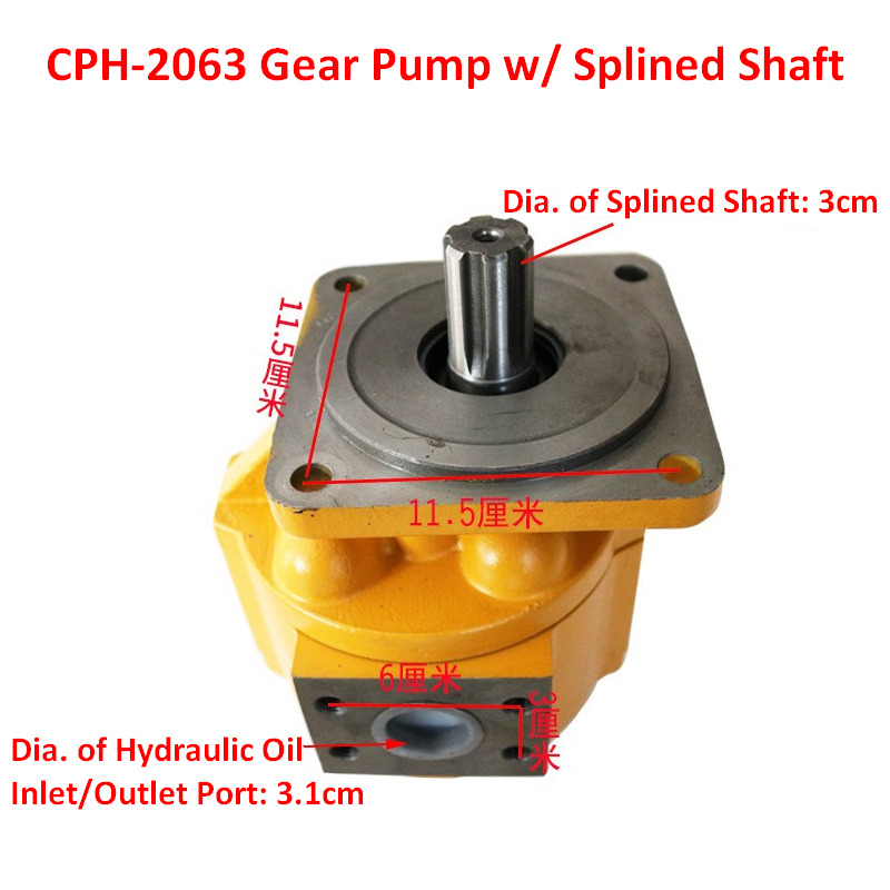 Qingdao Promising Hydraulic Gear Pumps for China Loader - Хидравлична помпа за Колесен товарач: снимка 5 Qingdao Promising Hydraulic Gear Pumps for China Loader - Хидравлична помпа за Колесен товарач: снимка 5
