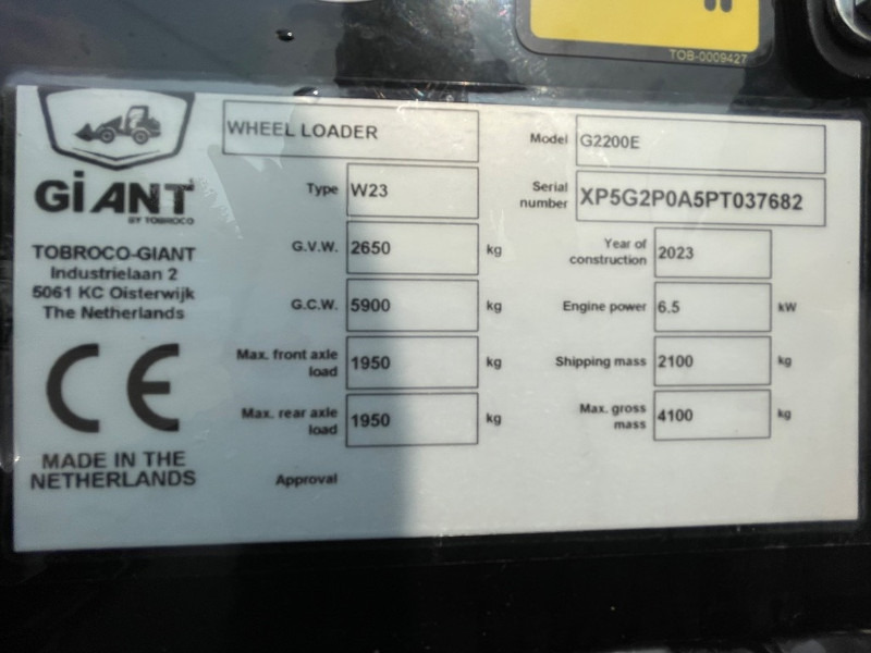 Giant G 2200 E - Колесен товарач: снимка 3 Giant G 2200 E - Колесен товарач: снимка 3