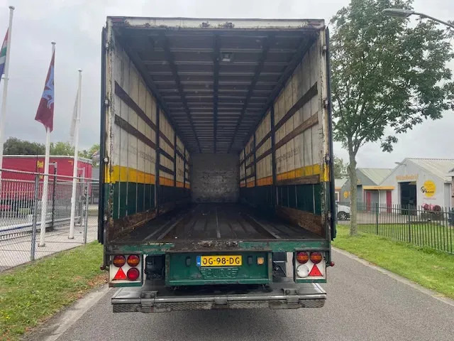 Брезентово полуремарке Burg Curtain slider Curtain slider Tail lift 2000 KG Bankirai floor BPO12-20 SRNXX: снимка 8