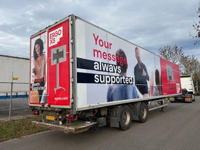 Tracon TRAILERS 2-axle closed box Tridec steering taillift 2 ton - Затворена каросерия полуремарке: снимка 4 Tracon TRAILERS 2-axle closed box Tridec steering taillift 2 ton - Затворена каросерия полуремарке: снимка 4