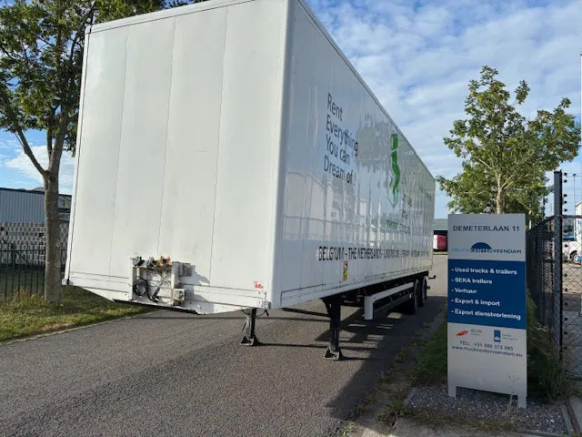 Verem 2 axle trailer Closed Box curtain slider MOT 01-2026 - Затворена каросерия полуремарке: снимка 1 Verem 2 axle trailer Closed Box curtain slider MOT 01-2026 - Затворена каросерия полуремарке: снимка 1