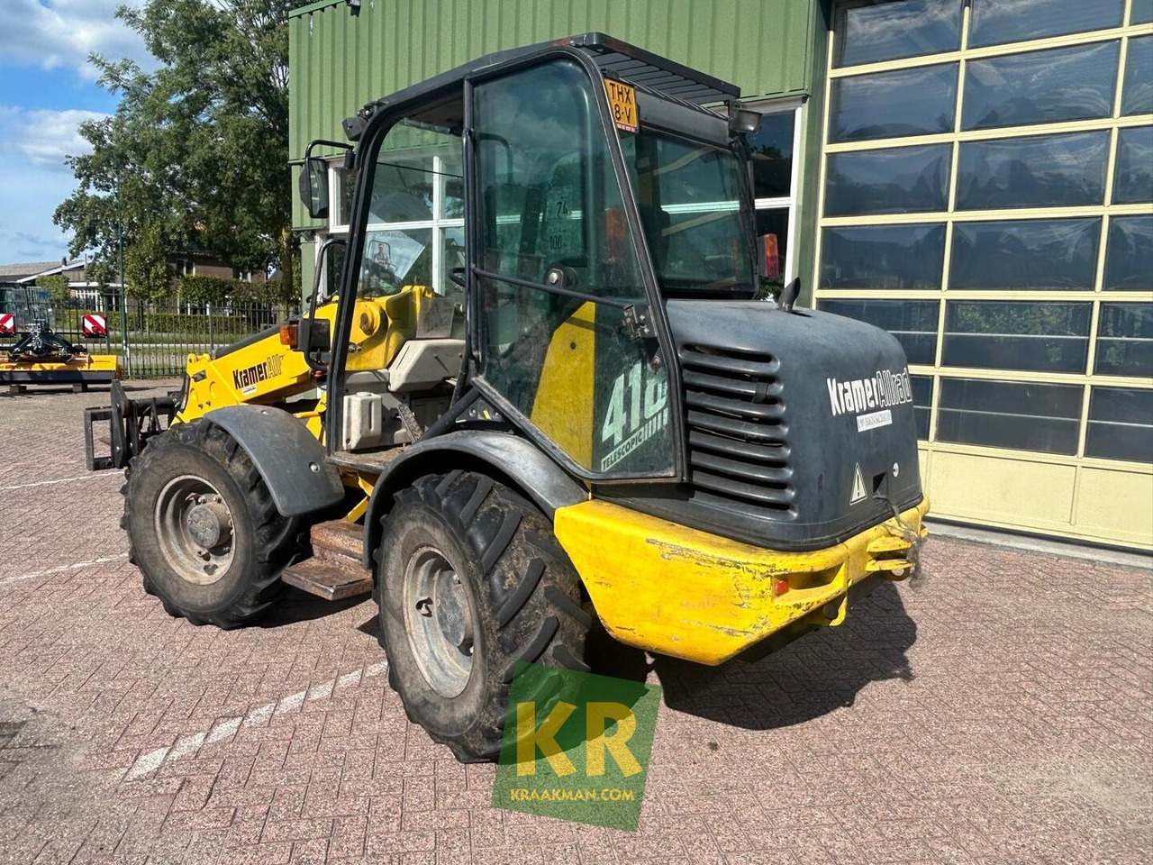 418 telescopic Kramer - Телескопичен колесен товарач: снимка 2 418 telescopic Kramer - Телескопичен колесен товарач: снимка 2