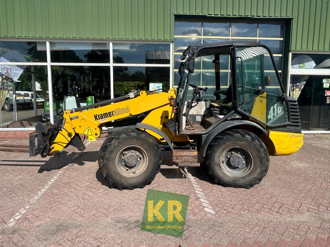 418 telescopic Kramer - Телескопичен колесен товарач: снимка 1 418 telescopic Kramer - Телескопичен колесен товарач: снимка 1