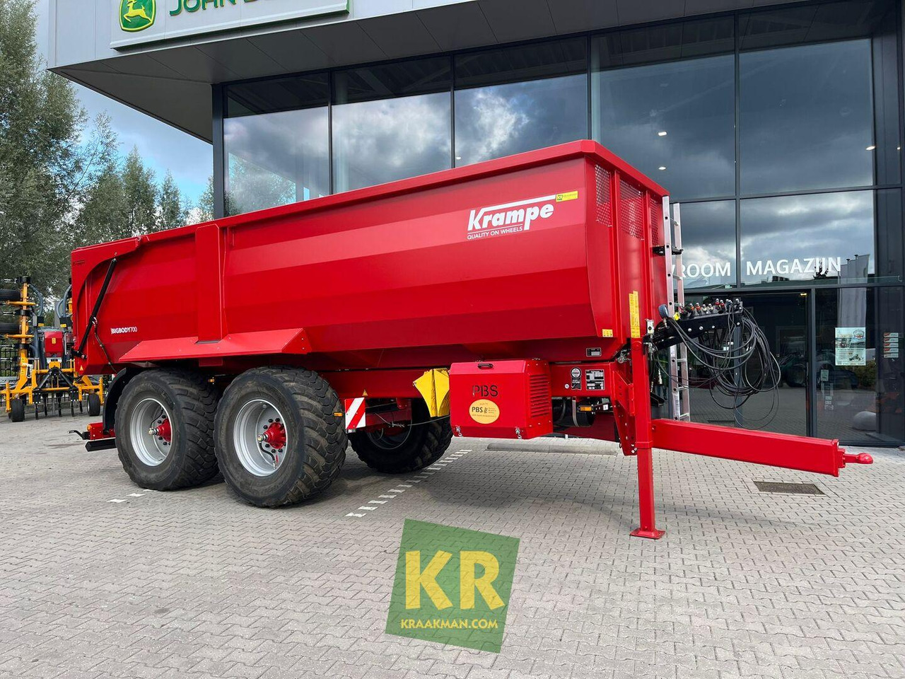 BIG BODY 700 Krampe - Селскостопанско ремарке самосвал: снимка 1 BIG BODY 700 Krampe - Селскостопанско ремарке самосвал: снимка 1