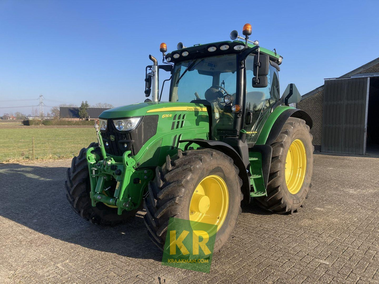 John Deere 6130R - Трактор: снимка 1 John Deere 6130R - Трактор: снимка 1