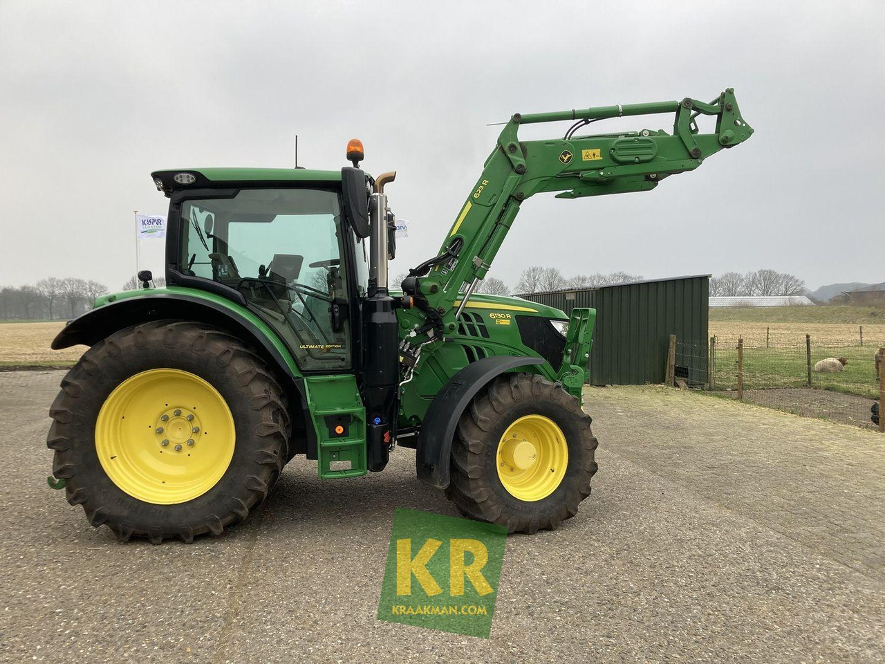 John Deere 6130R - Трактор: снимка 3 John Deere 6130R - Трактор: снимка 3