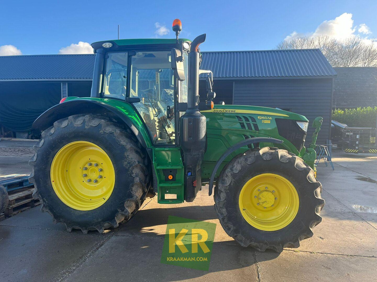 John Deere 6140M - Трактор: снимка 1 John Deere 6140M - Трактор: снимка 1