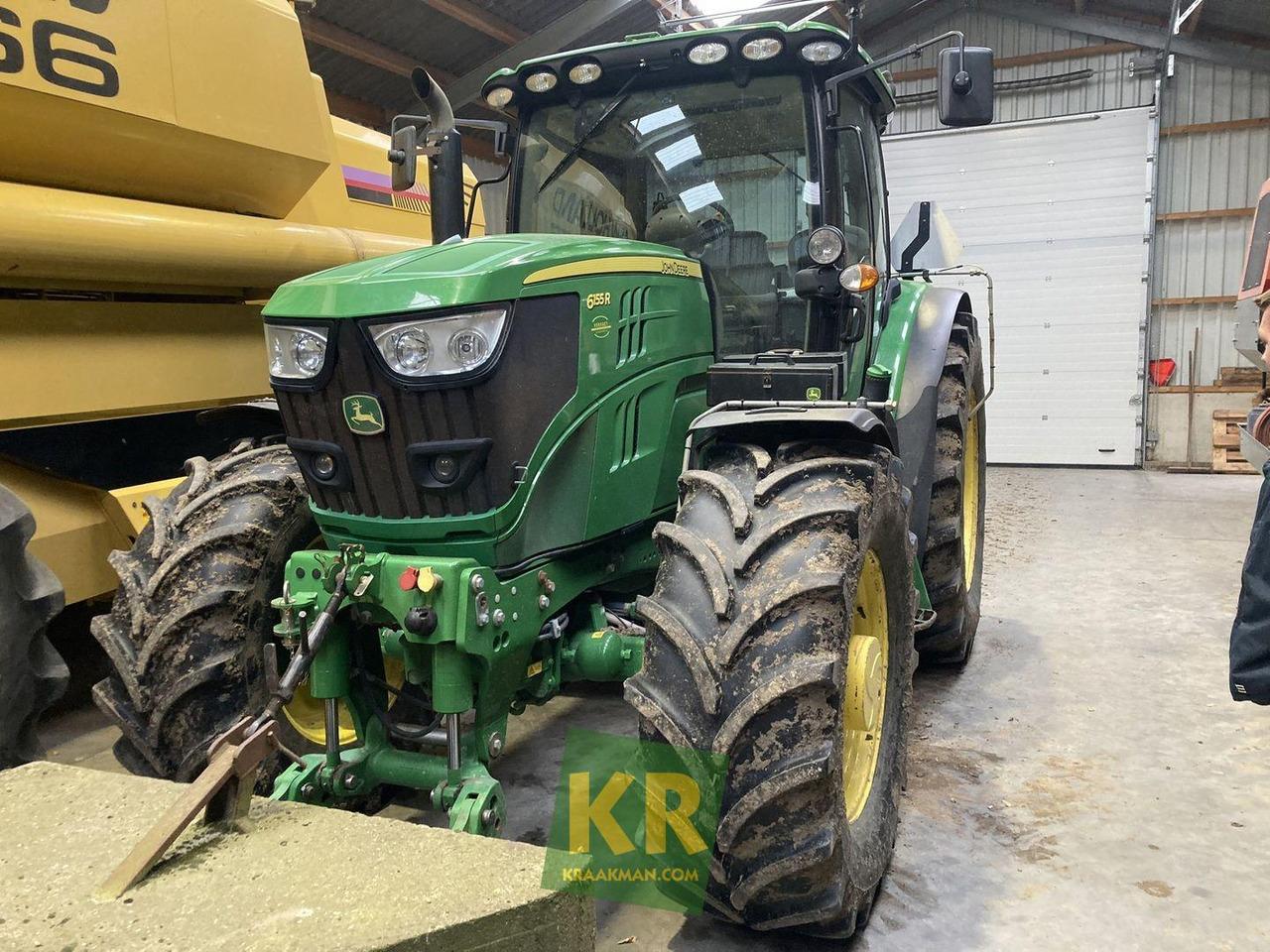 John Deere 6155R - Трактор: снимка 1 John Deere 6155R - Трактор: снимка 1