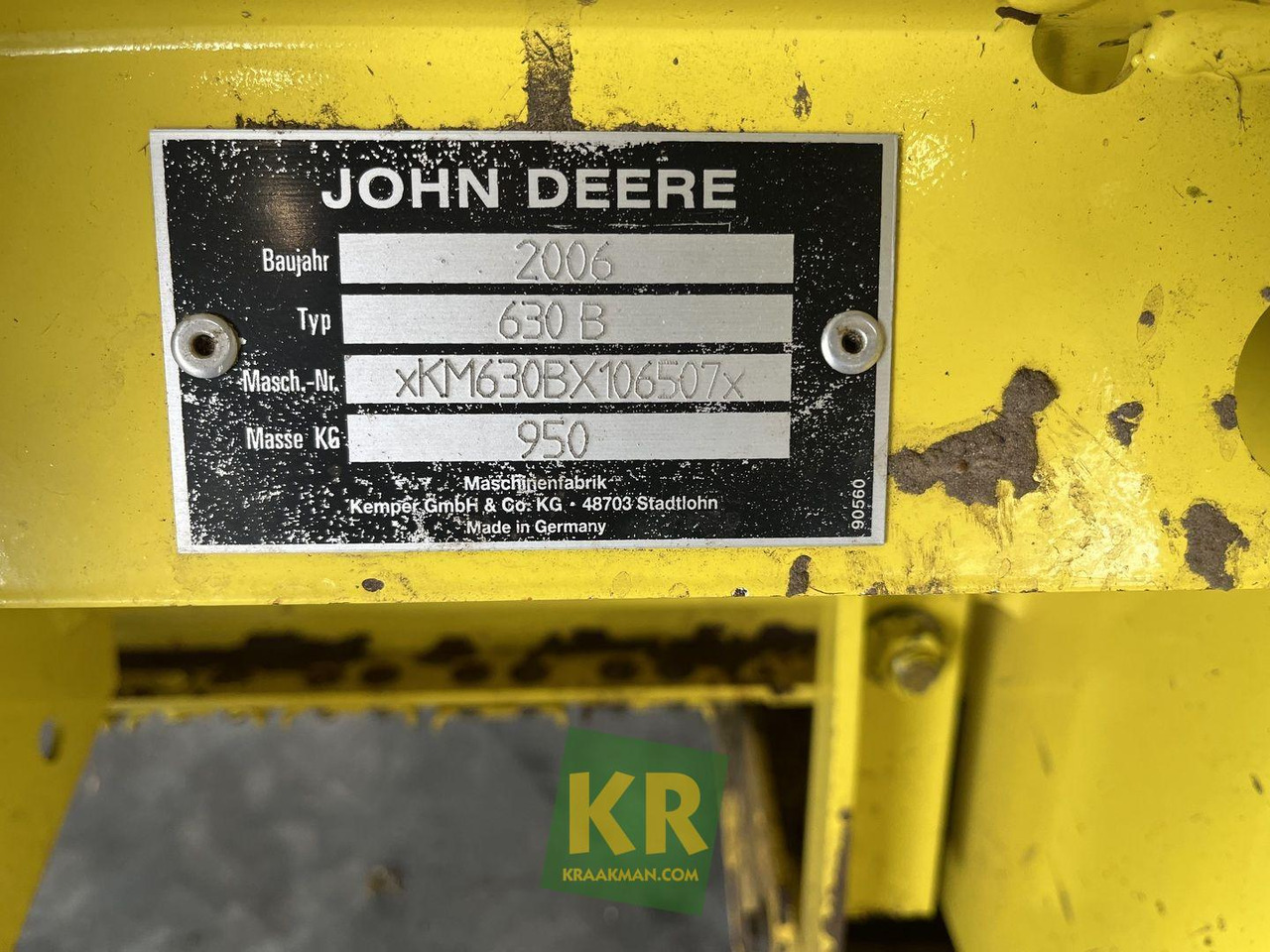 John Deere 630B - Принадлежност за силажокомбайн: снимка 5 John Deere 630B - Принадлежност за силажокомбайн: снимка 5