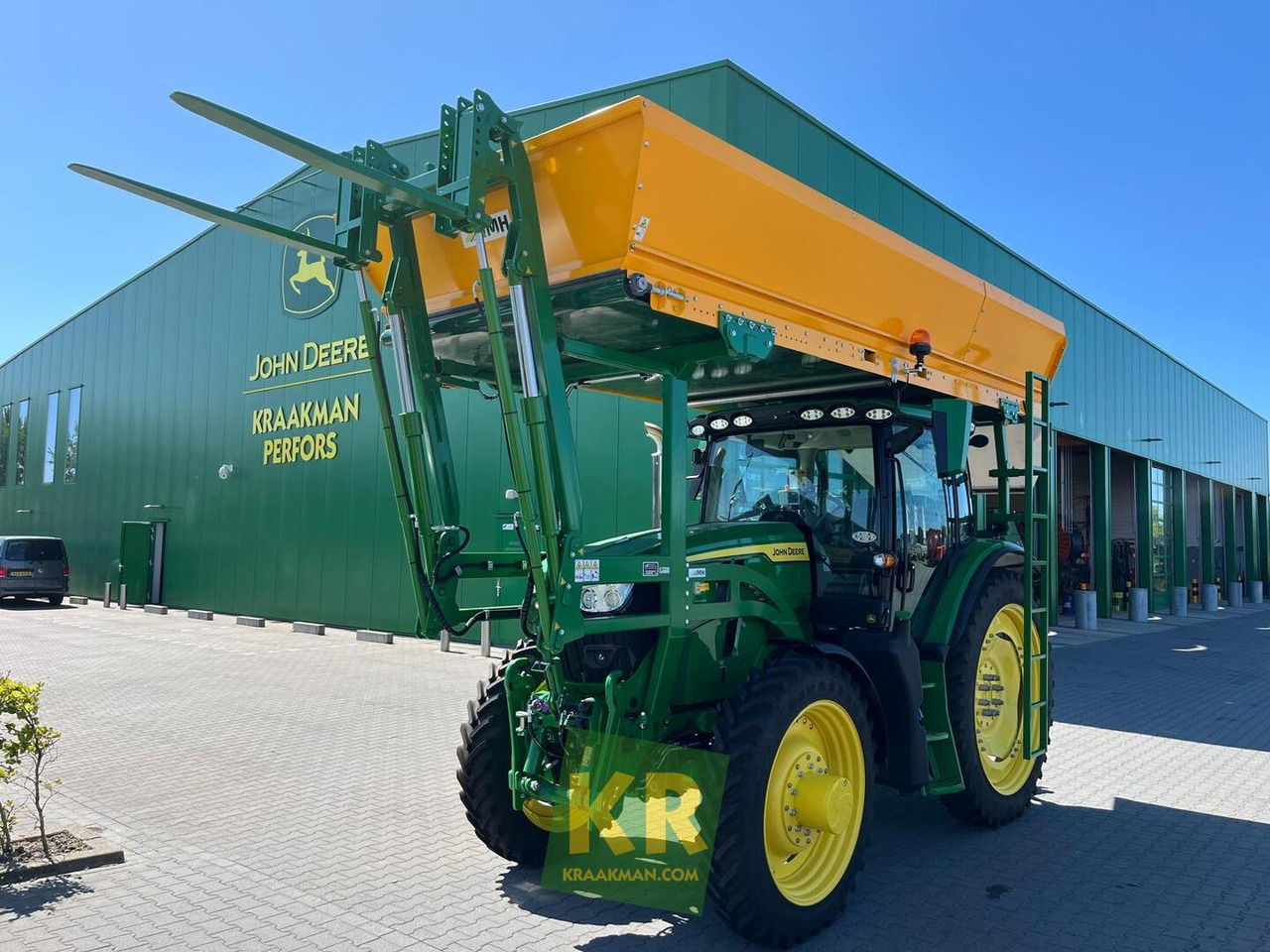 John Deere 6R 155 - Трактор: снимка 1 John Deere 6R 155 - Трактор: снимка 1