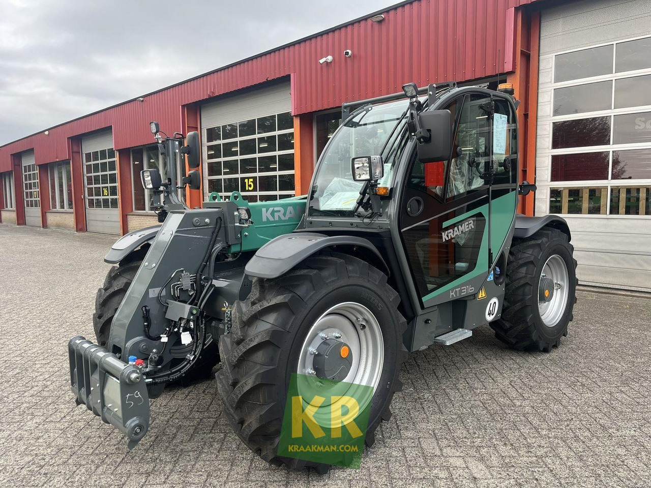 KT316 verreiker Kramer - Телескопичен товарач: снимка 1 KT316 verreiker Kramer - Телескопичен товарач: снимка 1