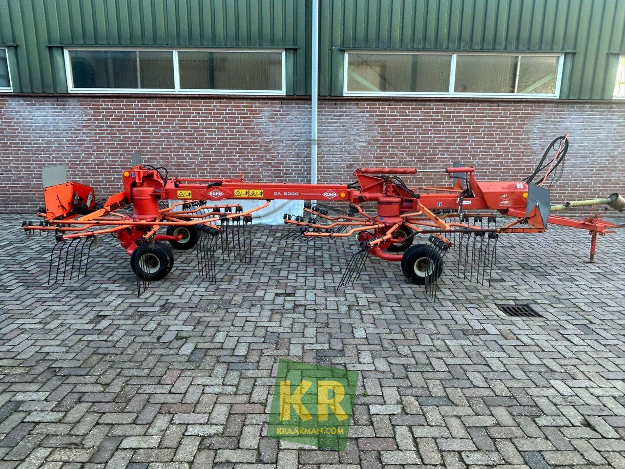 Kuhn GA 6000 - Гребло/ Сенообръщачка: снимка 4 Kuhn GA 6000 - Гребло/ Сенообръщачка: снимка 4