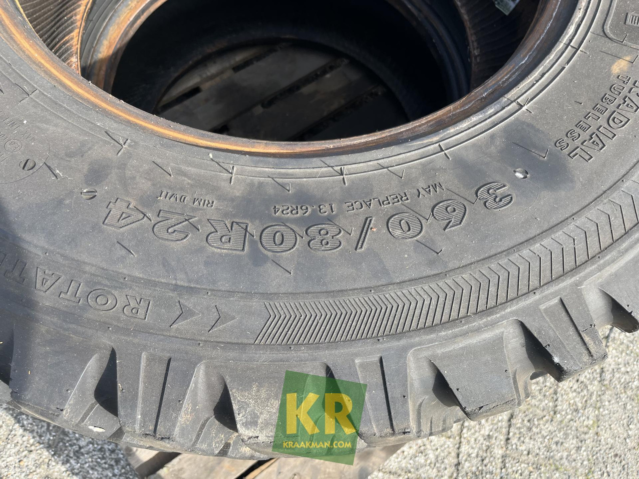 Nokian 360/80R24 Tri 2 Onbekend merk  - Гума за Селскостопанска техника: снимка 3 Nokian 360/80R24 Tri 2 Onbekend merk  - Гума за Селскостопанска техника: снимка 3