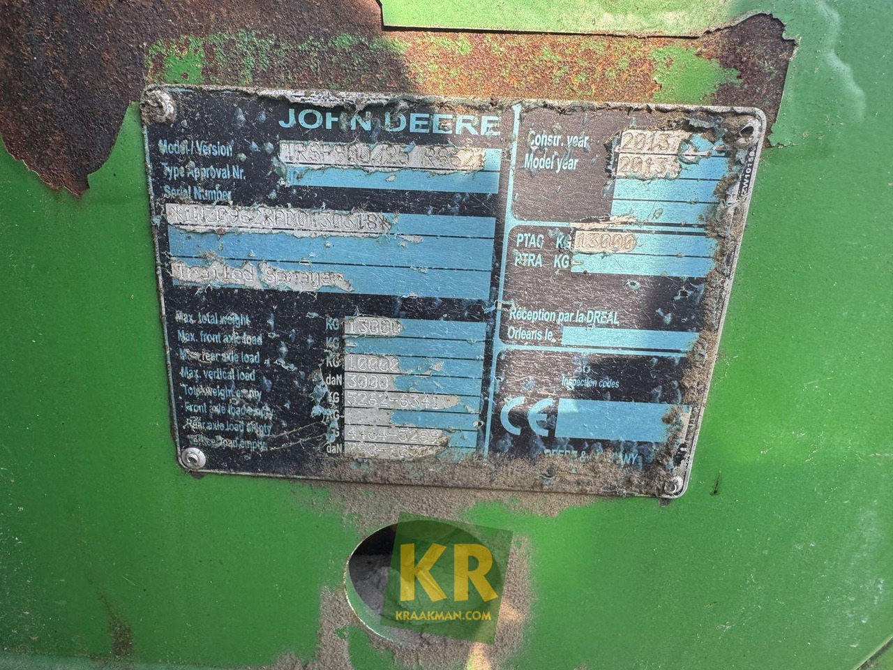 R962I John Deere  - Пръскачка: снимка 2 R962I John Deere  - Пръскачка: снимка 2