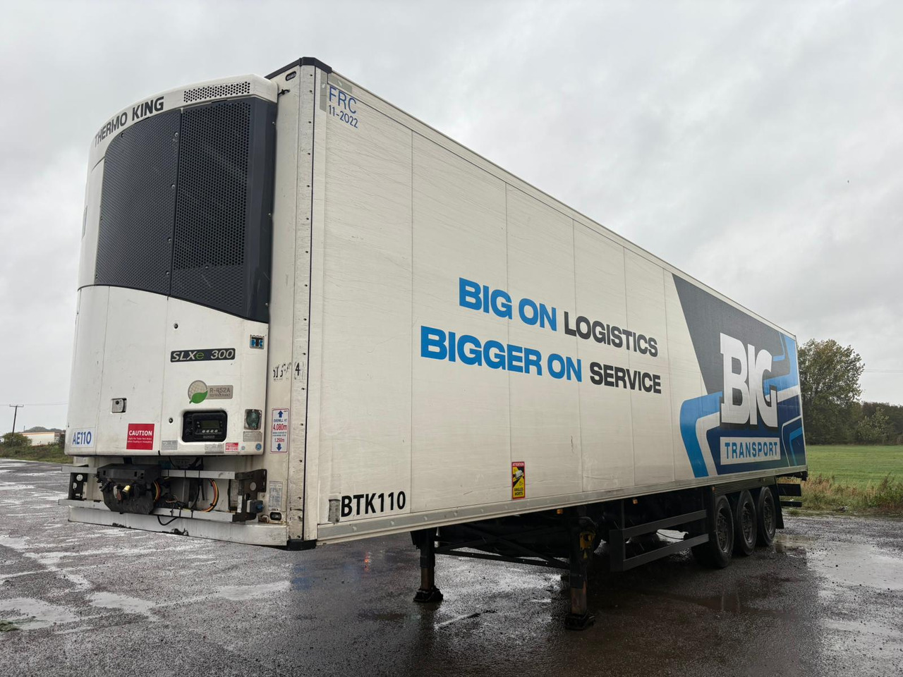 2012 Gray & Adams 10.4m Fridge Trailer – BTK110 - Рефрижератор полуремарке: снимка 1 2012 Gray & Adams 10.4m Fridge Trailer – BTK110 - Рефрижератор полуремарке: снимка 1