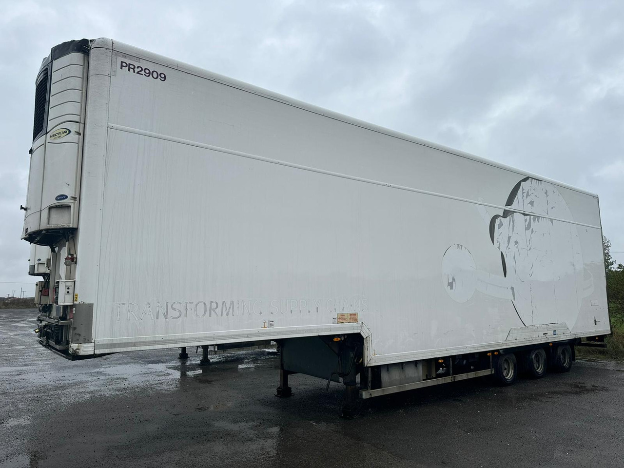 Рефрижератор полуремарке 2012 Gray & Adams 13.6m Fridge Trailer: снимка 6