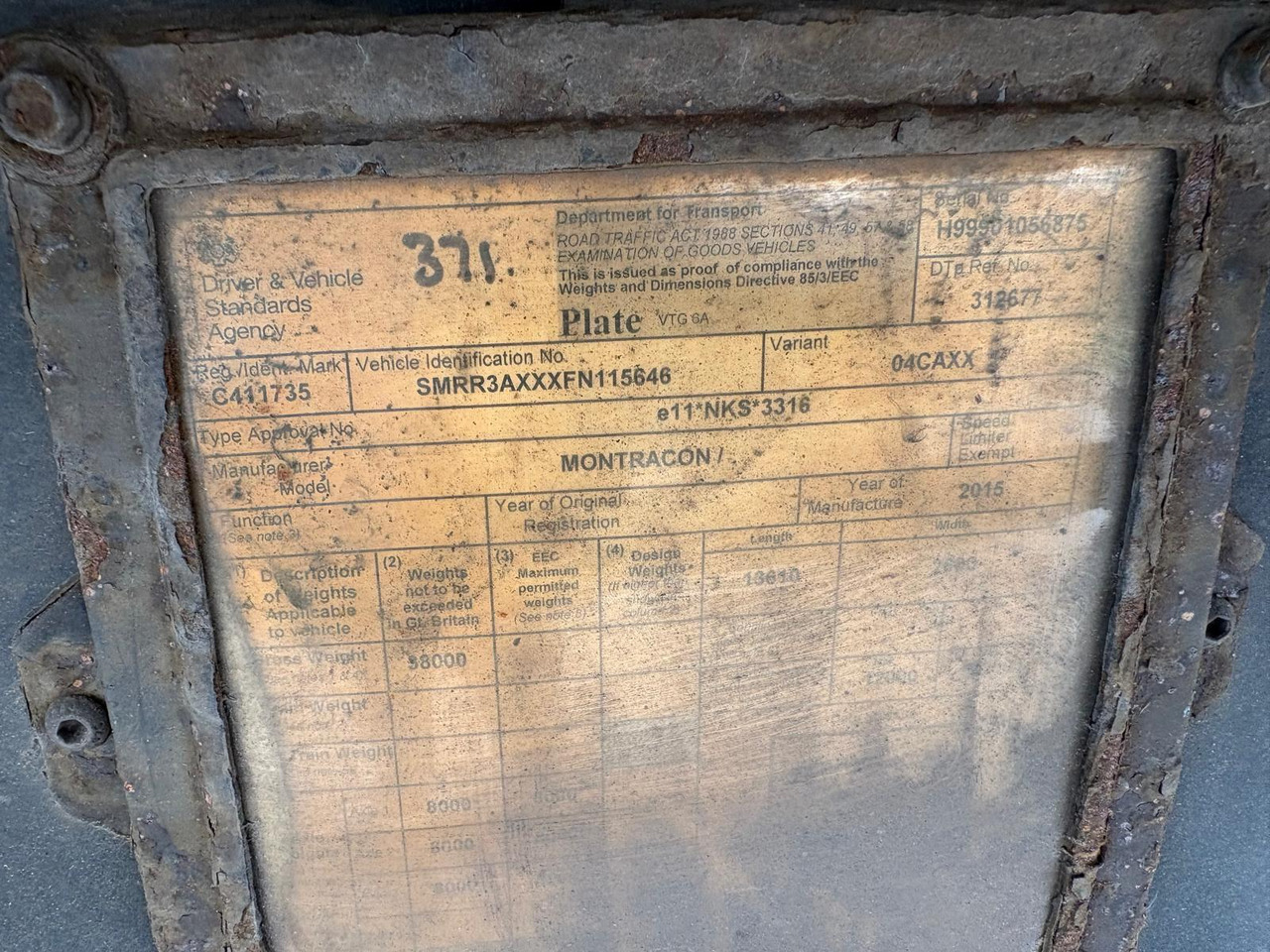 2014 Montracon 13.6m Fridge Trailer – CML371 - Рефрижератор полуремарке: снимка 4 2014 Montracon 13.6m Fridge Trailer – CML371 - Рефрижератор полуремарке: снимка 4