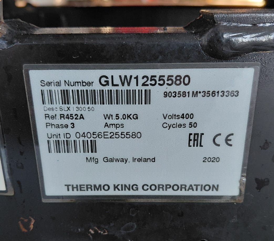 Thermo King SLX300 I -S/N : GLW1255580 - Хладилен агрегат: снимка 2 Thermo King SLX300 I -S/N : GLW1255580 - Хладилен агрегат: снимка 2