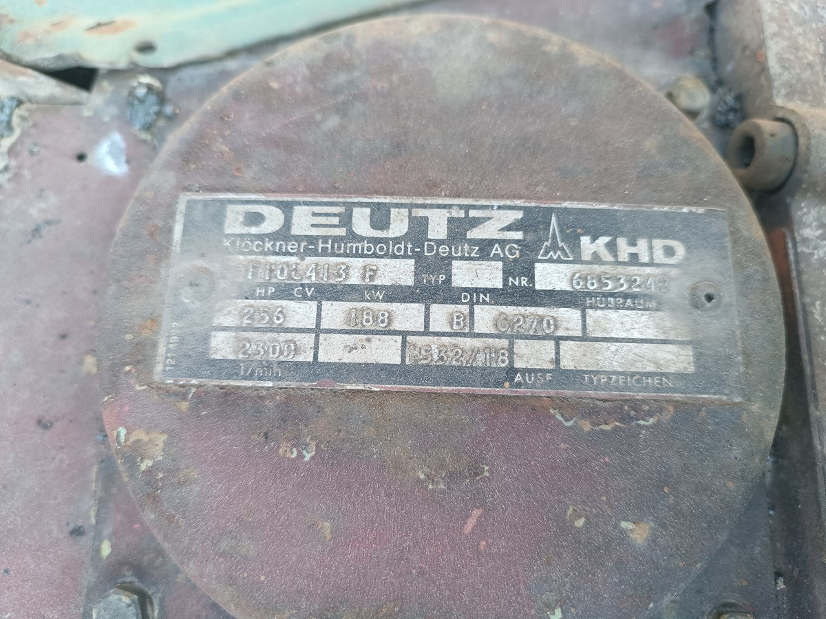 DEUTZ F 10 L 413 F F10L413F 256 HP / 305 HP - Двигател и части за Промишлено оборудване: снимка 5 DEUTZ F 10 L 413 F F10L413F 256 HP / 305 HP - Двигател и части за Промишлено оборудване: снимка 5