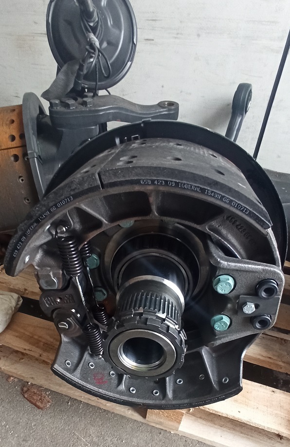 MERCEDES-BENZ AL7/56D 29/24 29:24 ACTROS 8X6 8X8 MP2 MP3 - Предна ос за Камион: снимка 5 MERCEDES-BENZ AL7/56D 29/24 29:24 ACTROS 8X6 8X8 MP2 MP3 - Предна ос за Камион: снимка 5