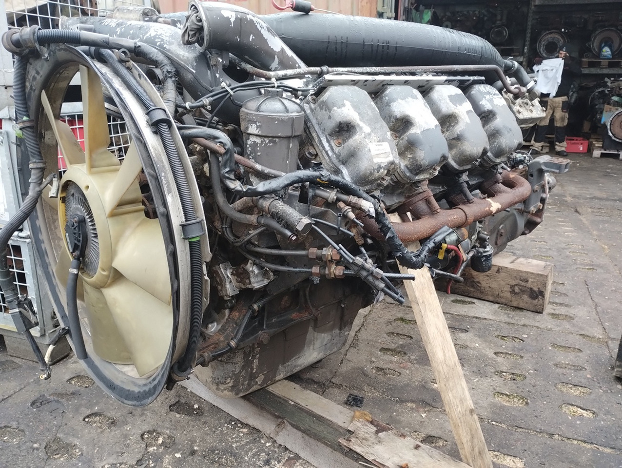 SCANIA ENGINE SCANIA DSC 1415 L02 V8 460 144 - Двигател и части за Камион: снимка 1 SCANIA ENGINE SCANIA DSC 1415 L02 V8 460 144 - Двигател и части за Камион: снимка 1