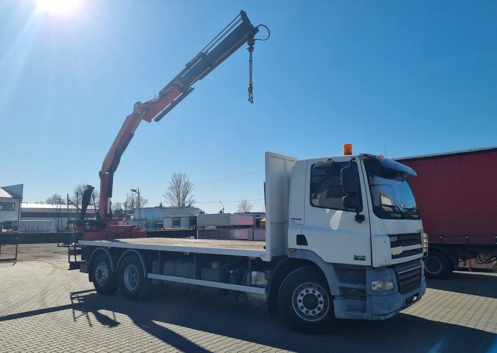 DAF CF 85 360 - Бордови камион, Камион с кран: снимка 2 DAF CF 85 360 - Бордови камион, Камион с кран: снимка 2