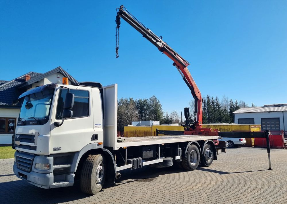 DAF CF 85 360 - Бордови камион, Камион с кран: снимка 1 DAF CF 85 360 - Бордови камион, Камион с кран: снимка 1