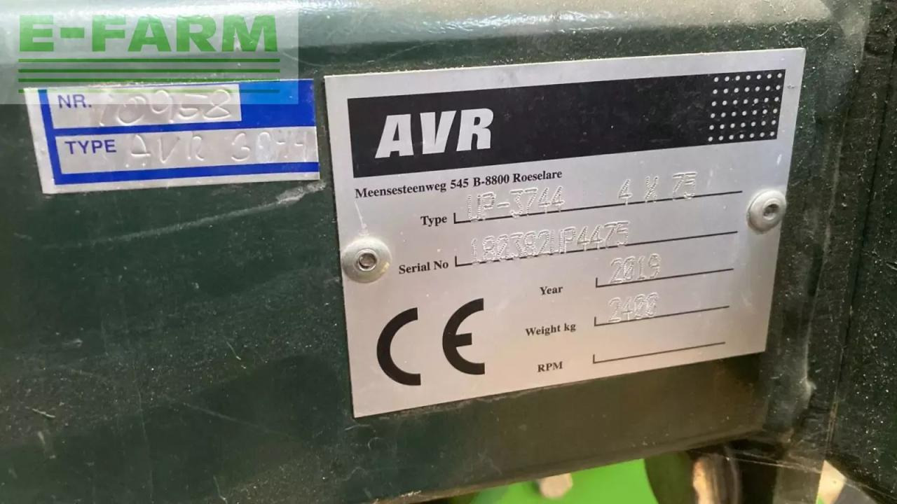 AVR up-3744 koplægger - Картофокомбайн: снимка 4 AVR up-3744 koplægger - Картофокомбайн: снимка 4