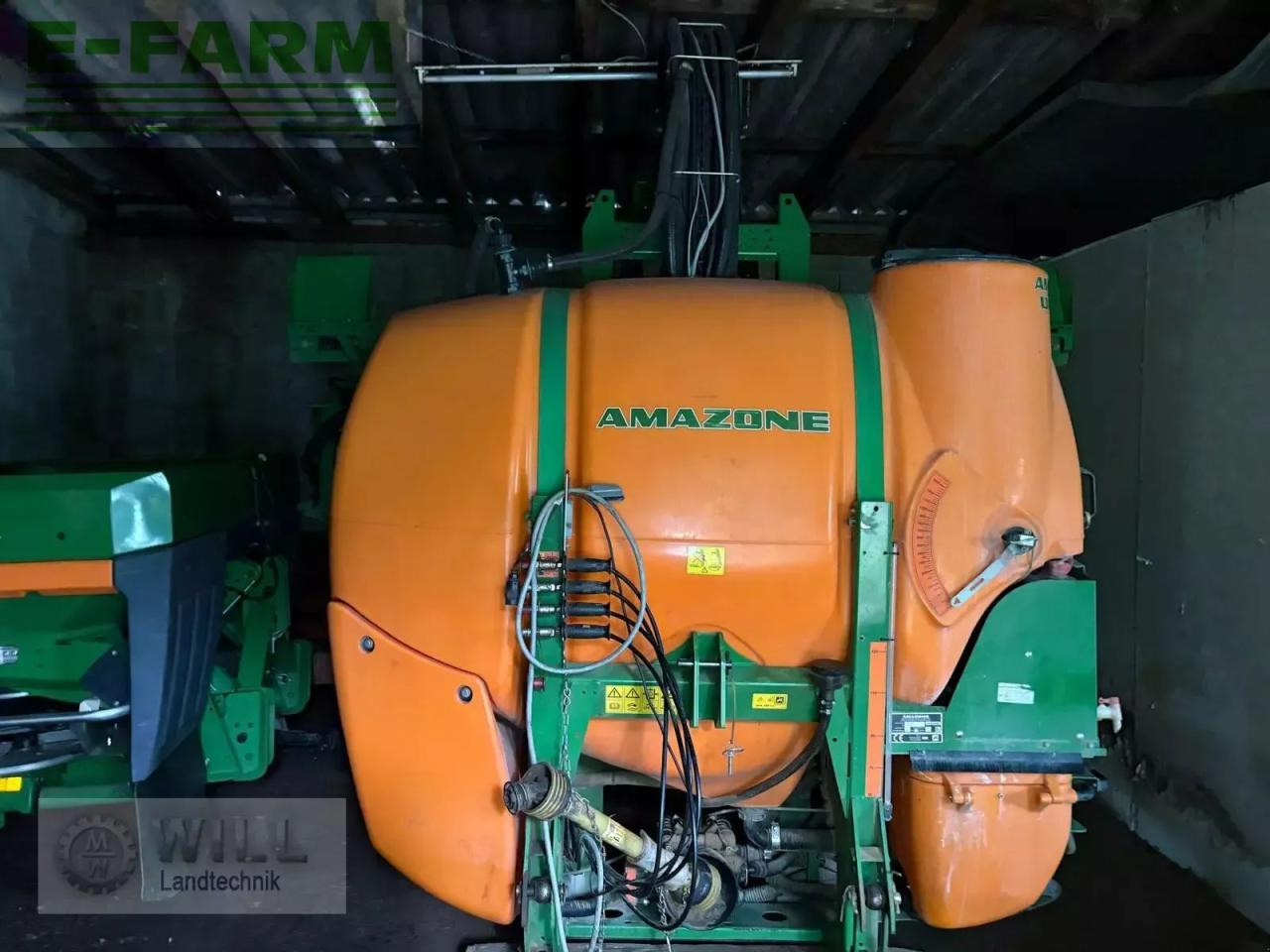 Amazone uf 1201 - Прикачна пръскачка: снимка 1 Amazone uf 1201 - Прикачна пръскачка: снимка 1
