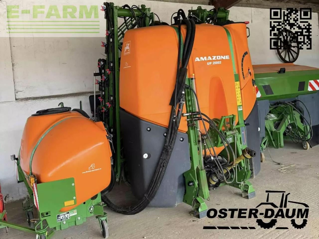 Amazone uf 2002 & ft 1001 - Прикачна пръскачка: снимка 1 Amazone uf 2002 & ft 1001 - Прикачна пръскачка: снимка 1