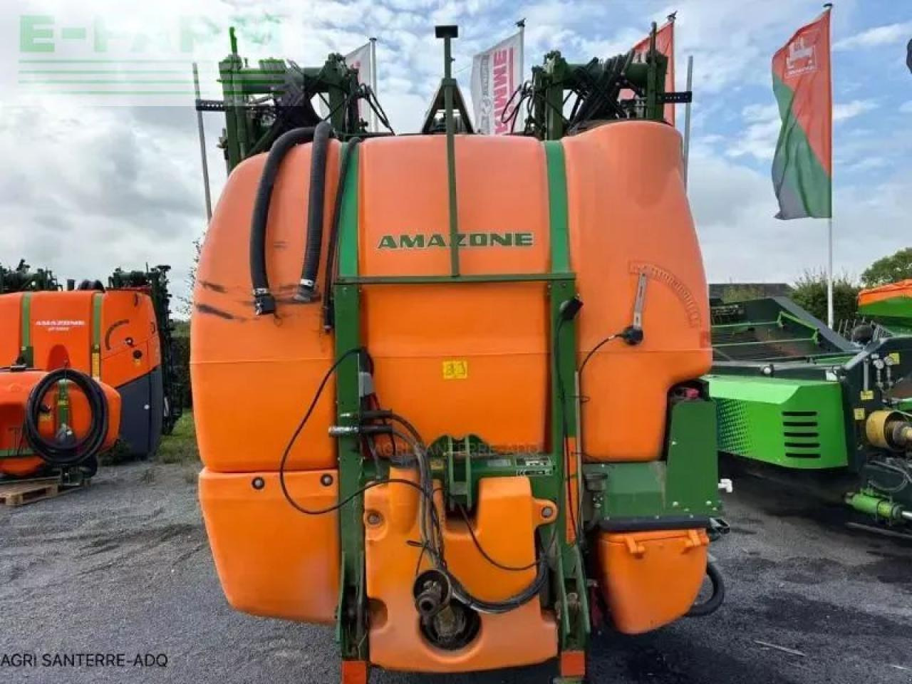 Amazone uf twin 2801 - Прикачна пръскачка: снимка 2 Amazone uf twin 2801 - Прикачна пръскачка: снимка 2
