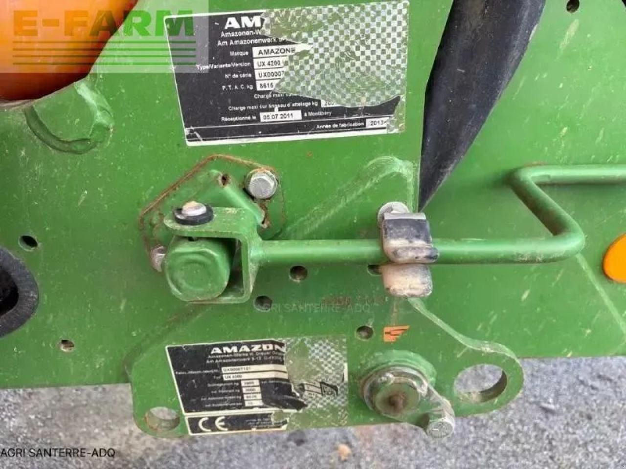 Прикачна пръскачка Amazone ux 4200: снимка 7