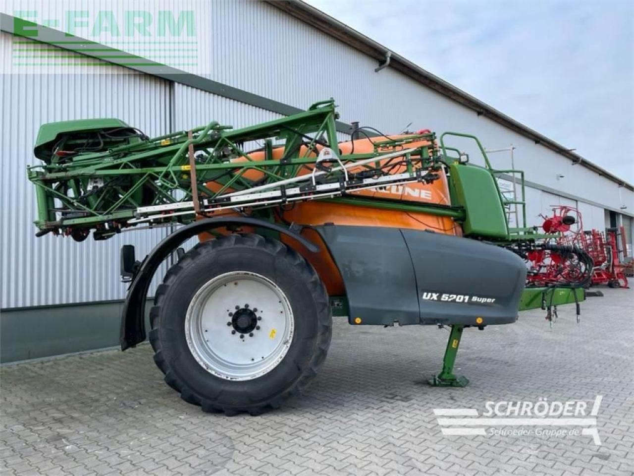 Amazone ux 5201 super - Прикачна пръскачка: снимка 2 Amazone ux 5201 super - Прикачна пръскачка: снимка 2