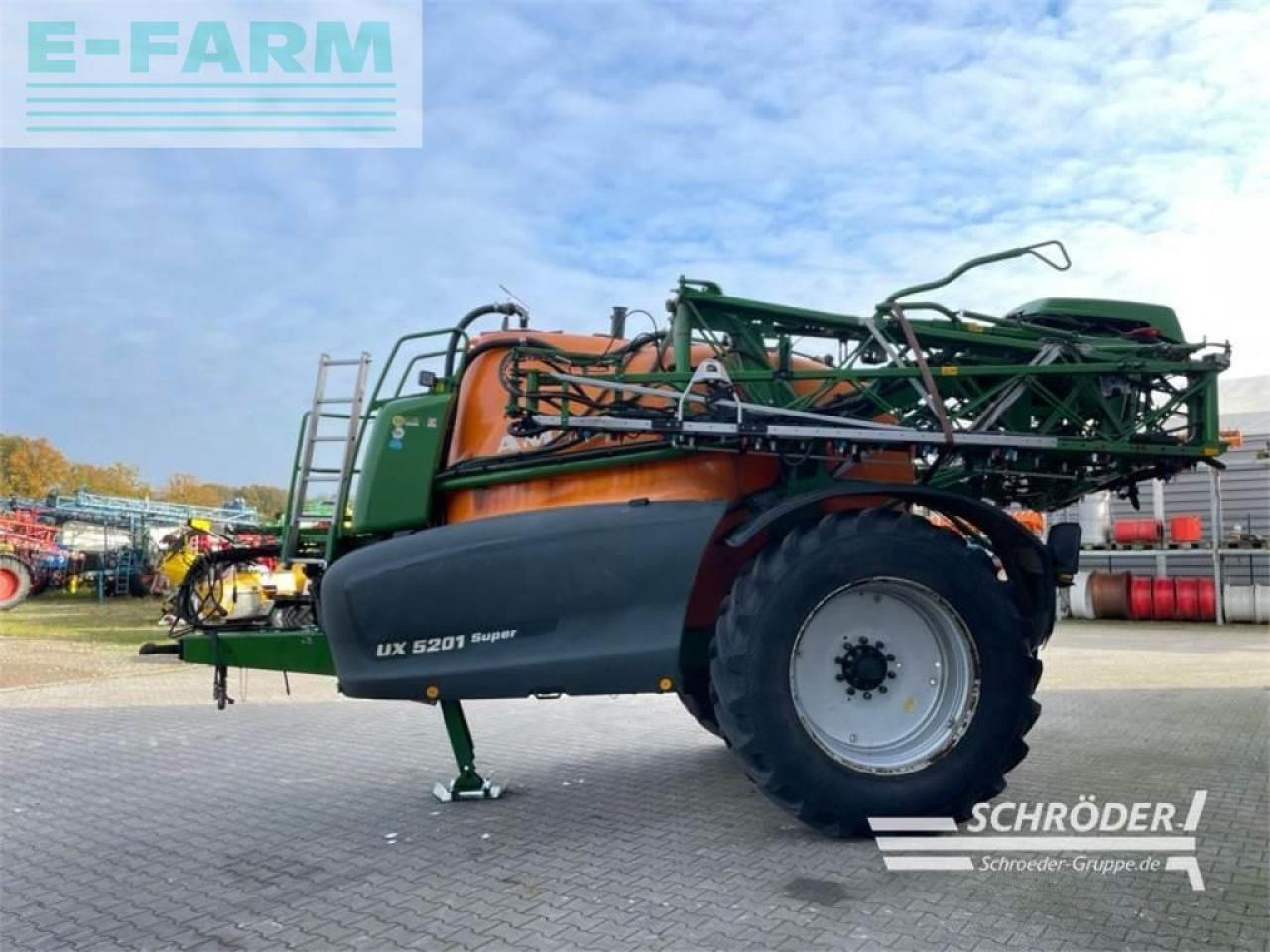 Amazone ux 5201 super - Прикачна пръскачка: снимка 4 Amazone ux 5201 super - Прикачна пръскачка: снимка 4