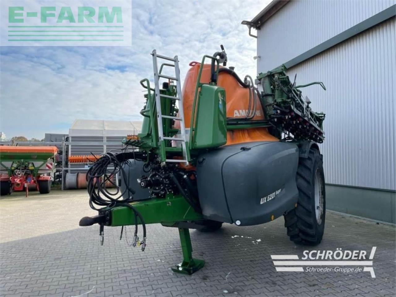 Amazone ux 5201 super - Прикачна пръскачка: снимка 5 Amazone ux 5201 super - Прикачна пръскачка: снимка 5