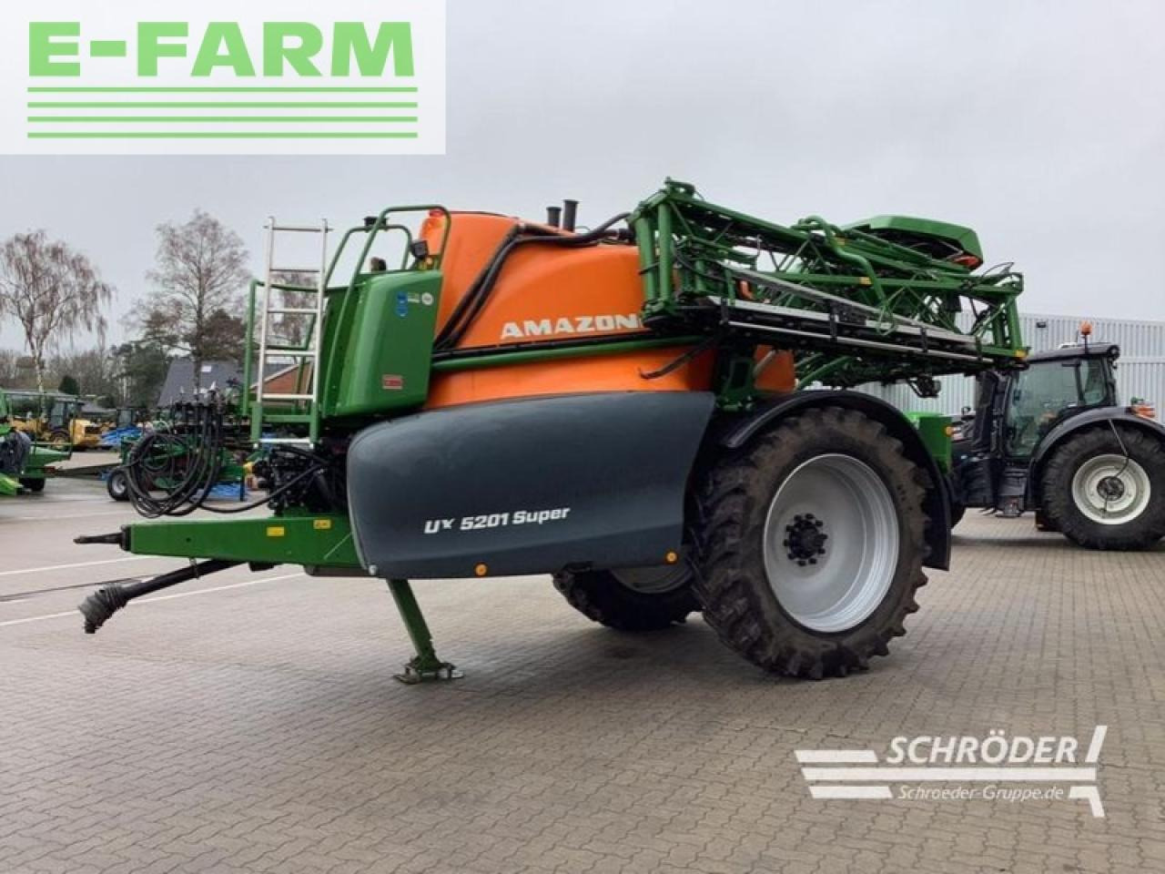 Amazone ux 5201 super - Прикачна пръскачка: снимка 3 Amazone ux 5201 super - Прикачна пръскачка: снимка 3