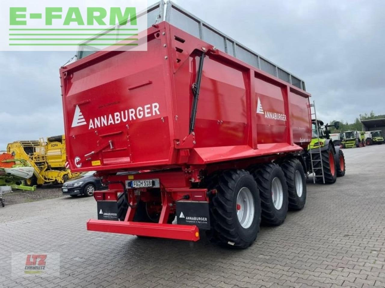 Annaburger hts 29g.14 pa eco-liner - Селскостопанско ремарке самосвал: снимка 5 Annaburger hts 29g.14 pa eco-liner - Селскостопанско ремарке самосвал: снимка 5