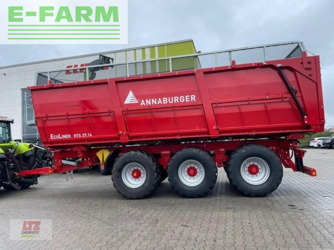 Annaburger hts 29g.14 pa eco-liner - Селскостопанско ремарке самосвал: снимка 2 Annaburger hts 29g.14 pa eco-liner - Селскостопанско ремарке самосвал: снимка 2