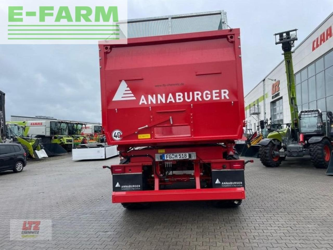 Annaburger hts 29g.14 pa eco-liner - Селскостопанско ремарке самосвал: снимка 4 Annaburger hts 29g.14 pa eco-liner - Селскостопанско ремарке самосвал: снимка 4