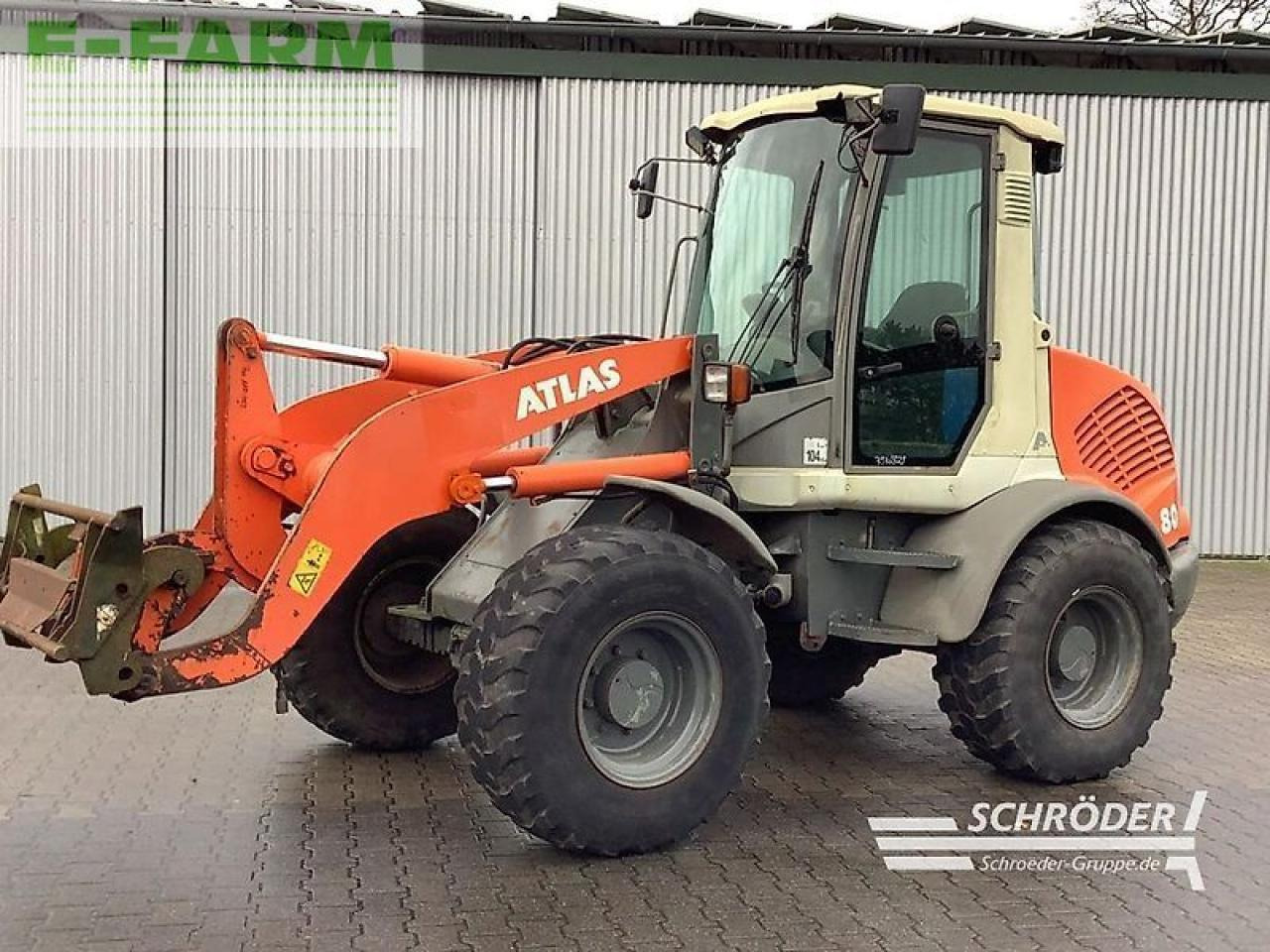 Atlas ar 80 - Мини багер: снимка 1 Atlas ar 80 - Мини багер: снимка 1